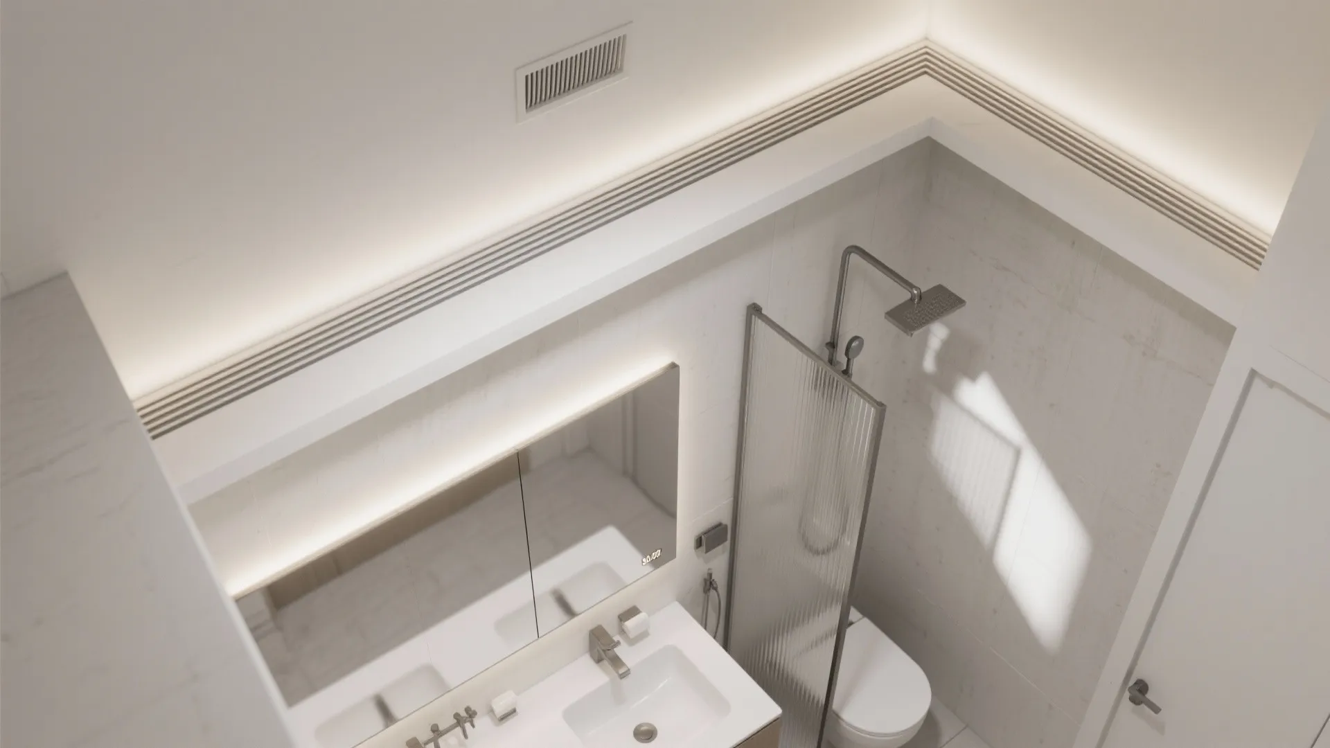 Linear Light Slots with Integrated Ventilation