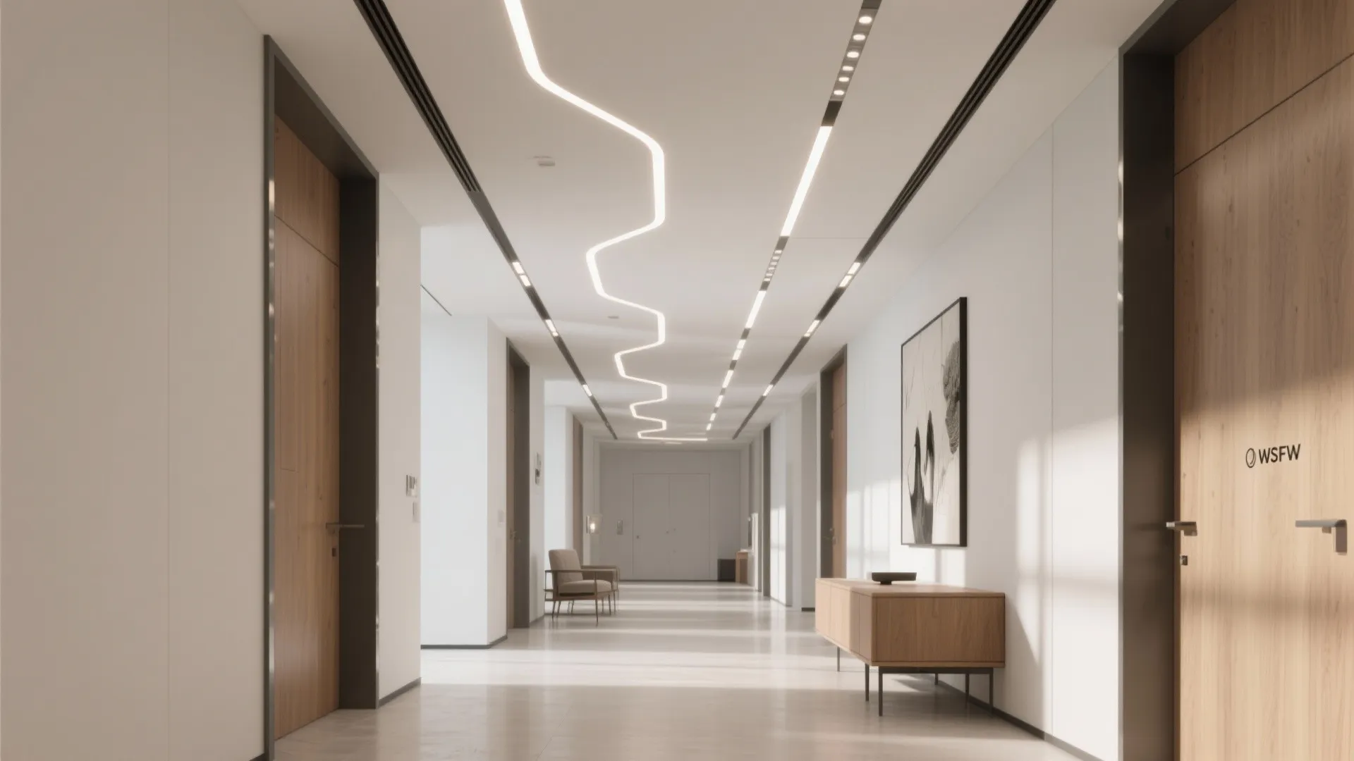 Sleek Linear Light Slots and Gentle Curves