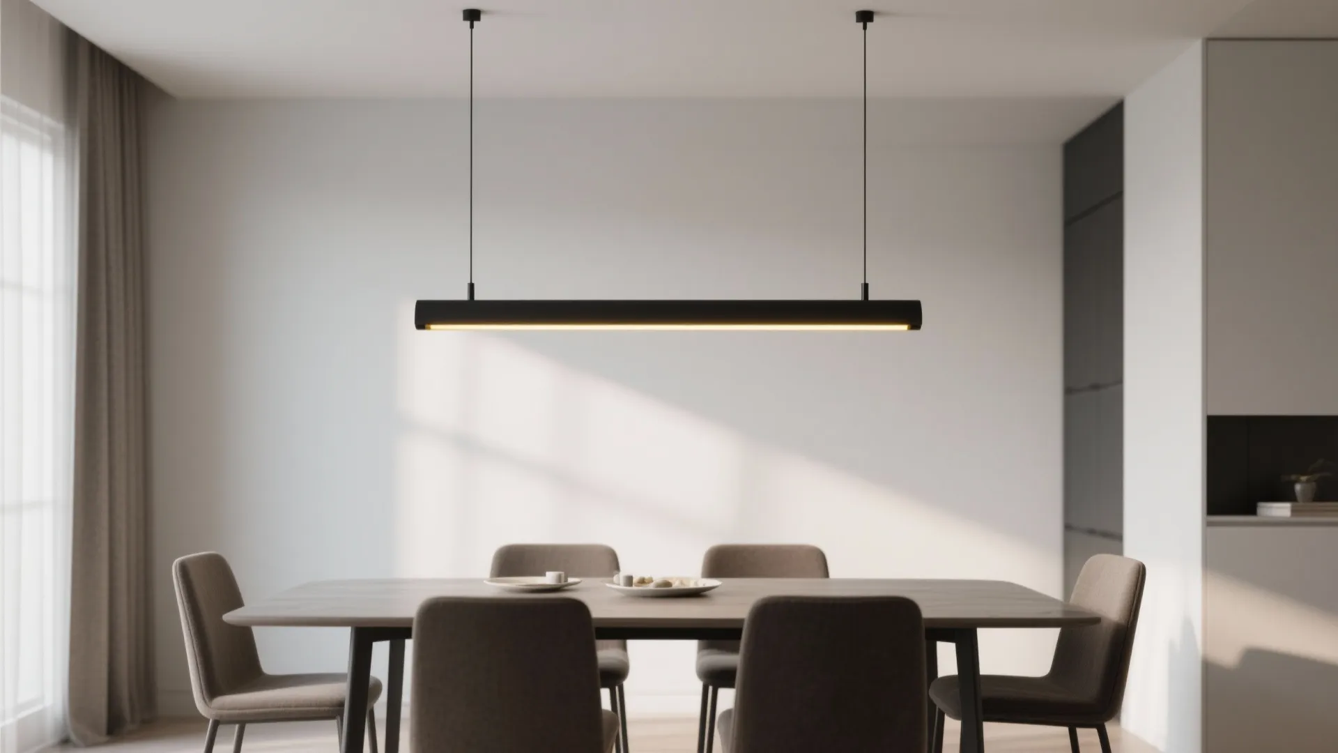 3. Sleek Linear Suspension