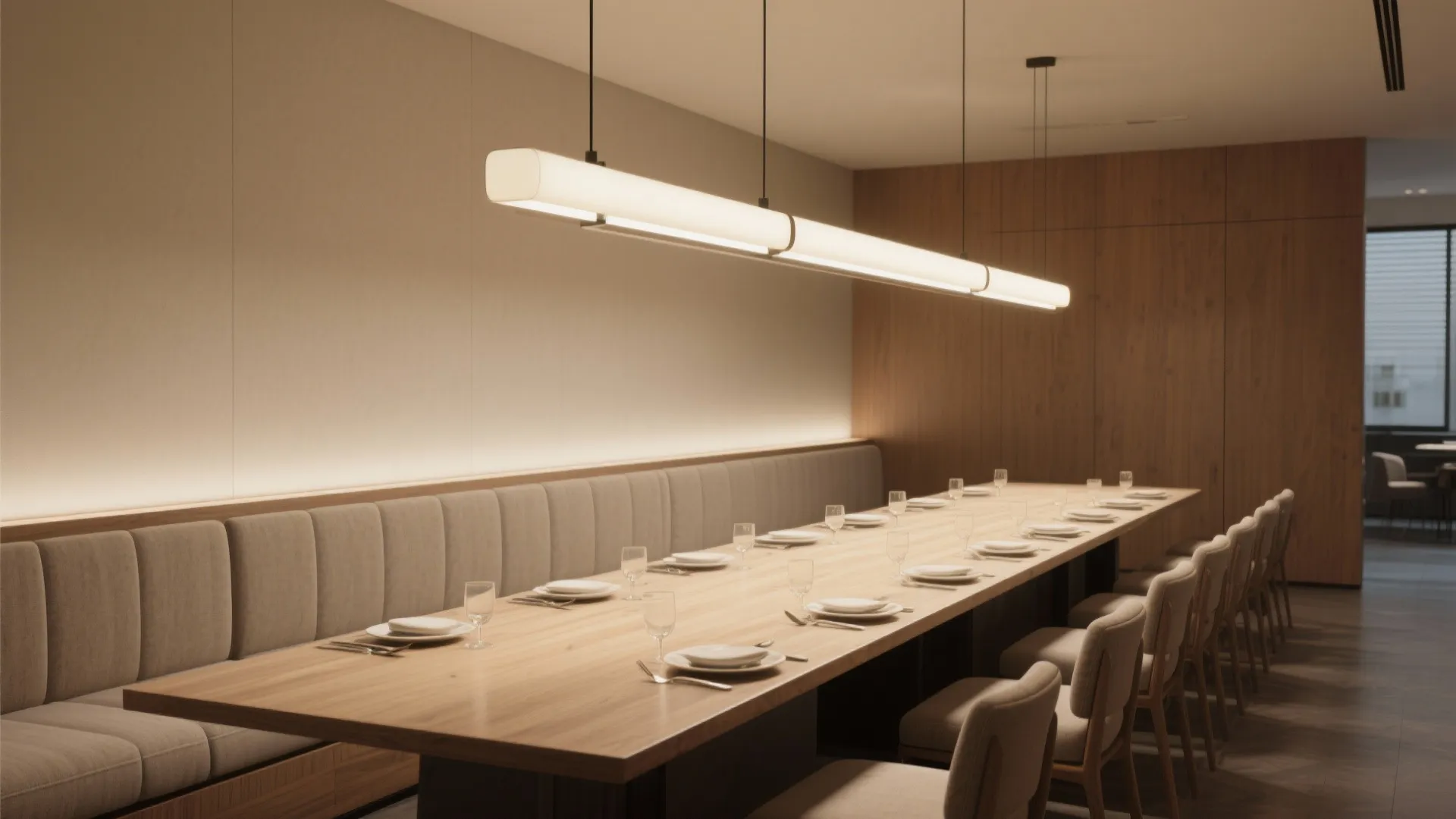 2. Linear Suspension for Long Tables