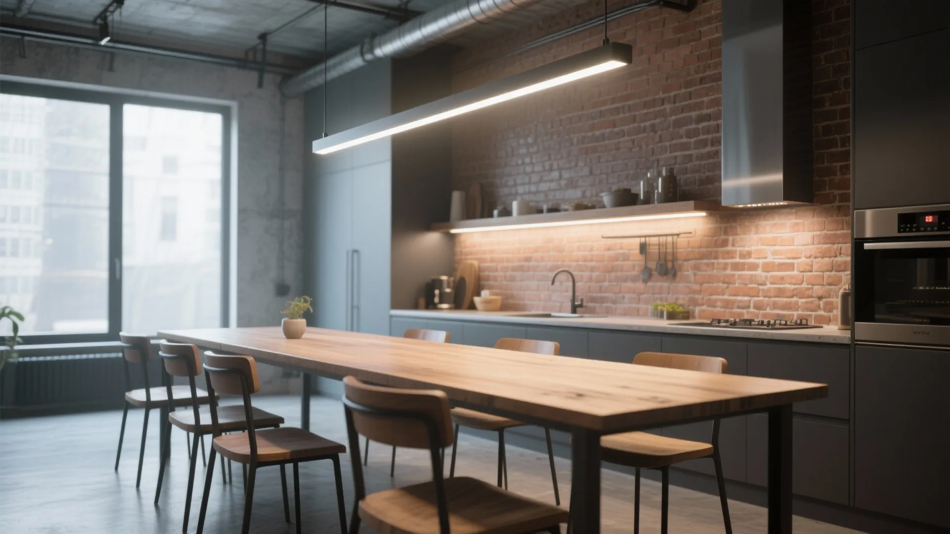 3. Linear Suspension Light