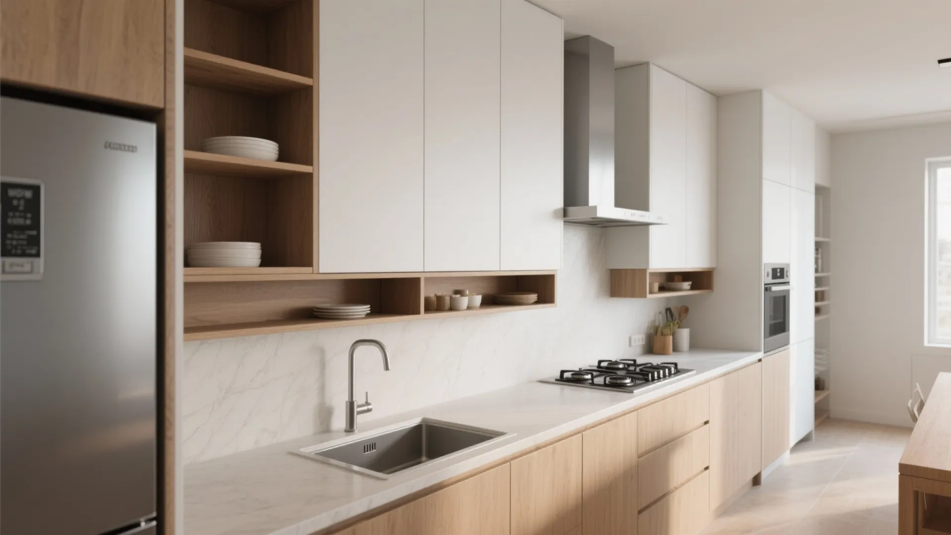 All-in-One Kitchen Units: 5 Small-Space Ideas: Practical, playful and proven all-in-one kitchen unit ideas I’ve used in tight homes