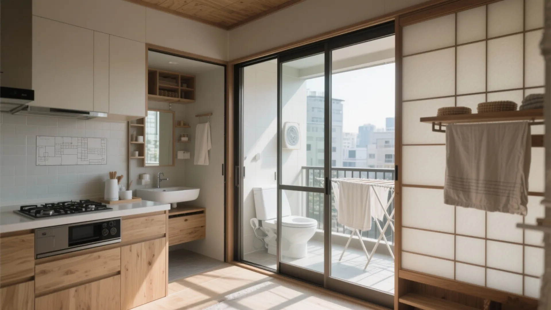 水回りは一直線で整えると、家事が跳ねる（東京・京都でも効く導線設計）