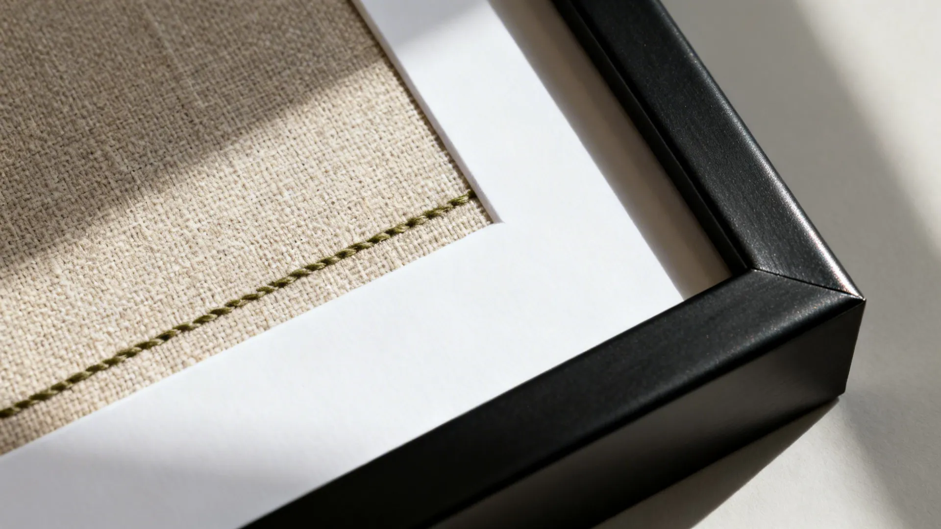 1) Minimalist Wall Art With Everyday Materials