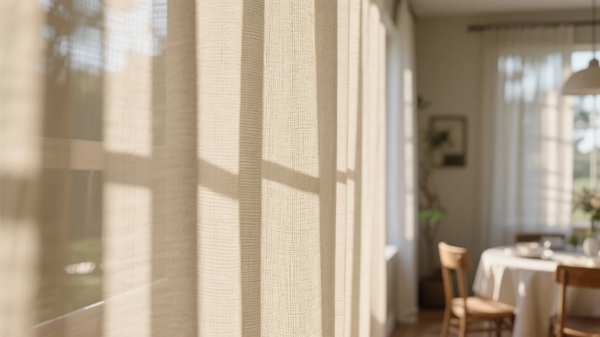 5. Light-Filtering Linen