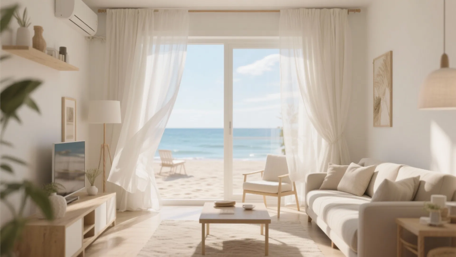 1. Light Linen Curtains for Breezy Vibes