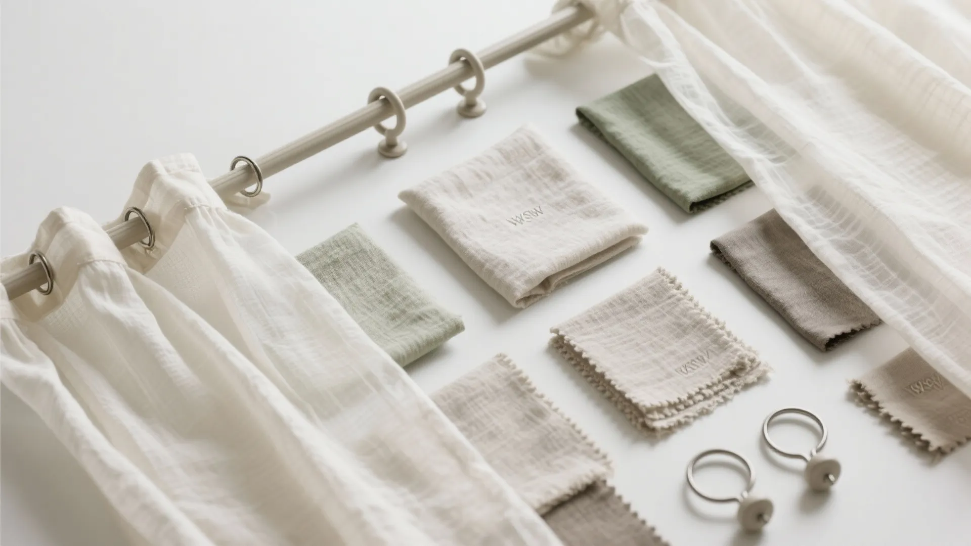 Light-Filtering Linen and Sheers for Airy Depth