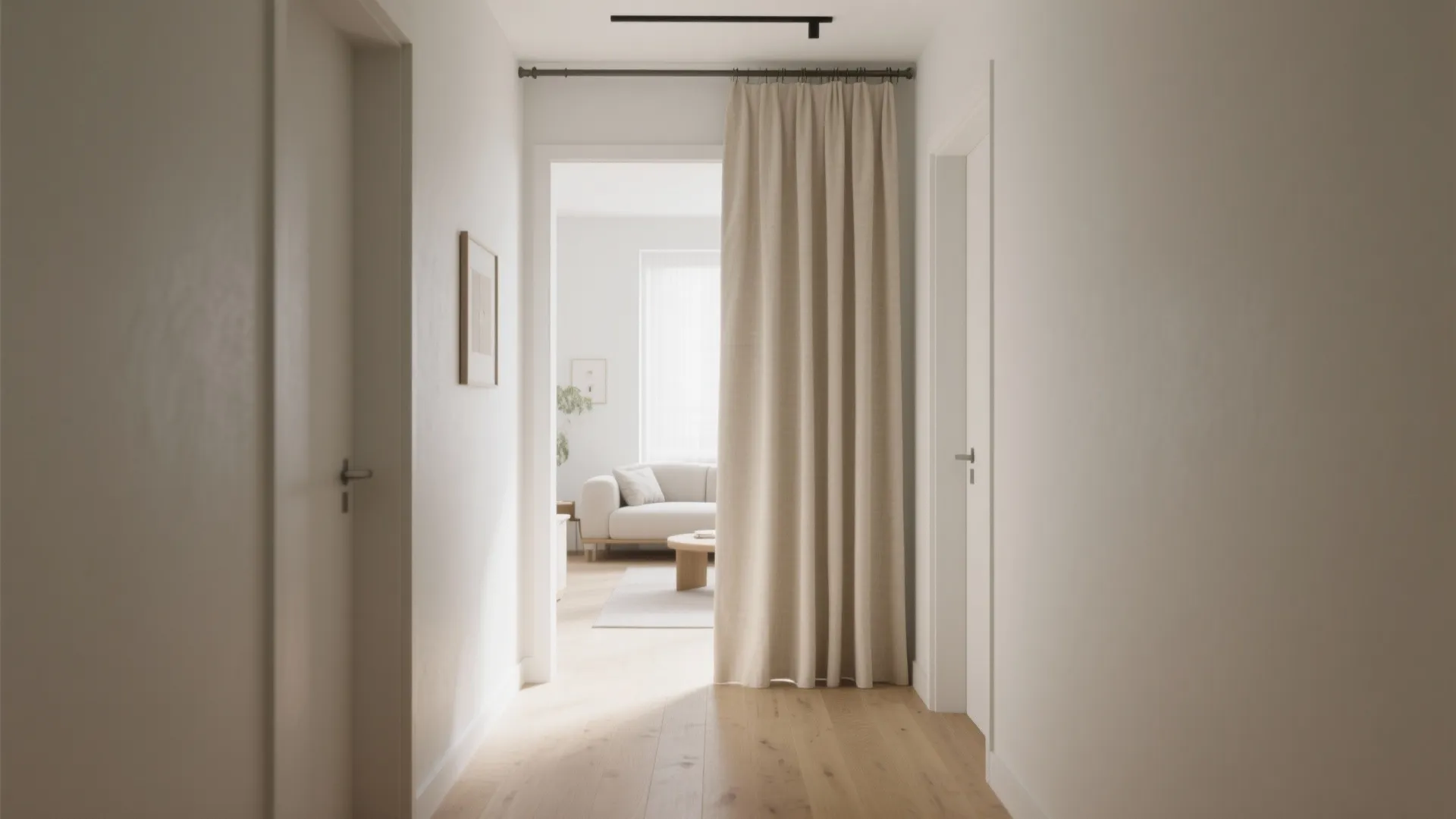Minimalist Linen Divider