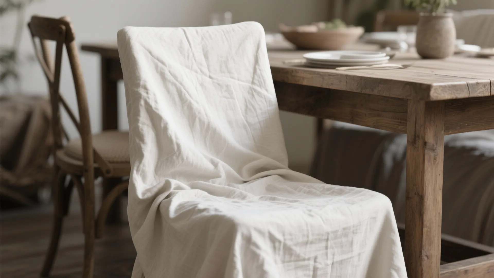 1. Linen with a Relaxed Drape