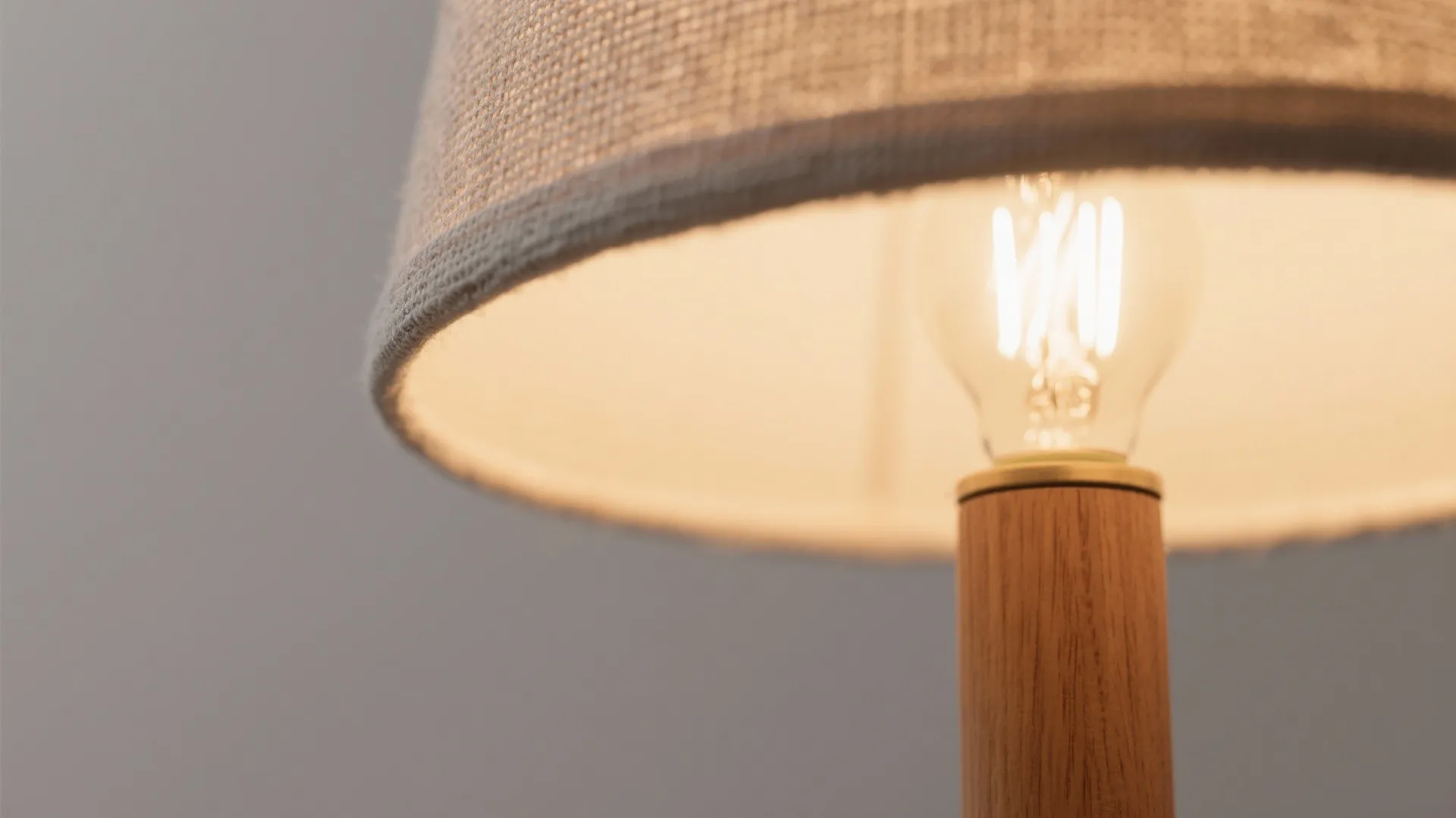 Warmth with Materials: Shades, Wood, and Fabric