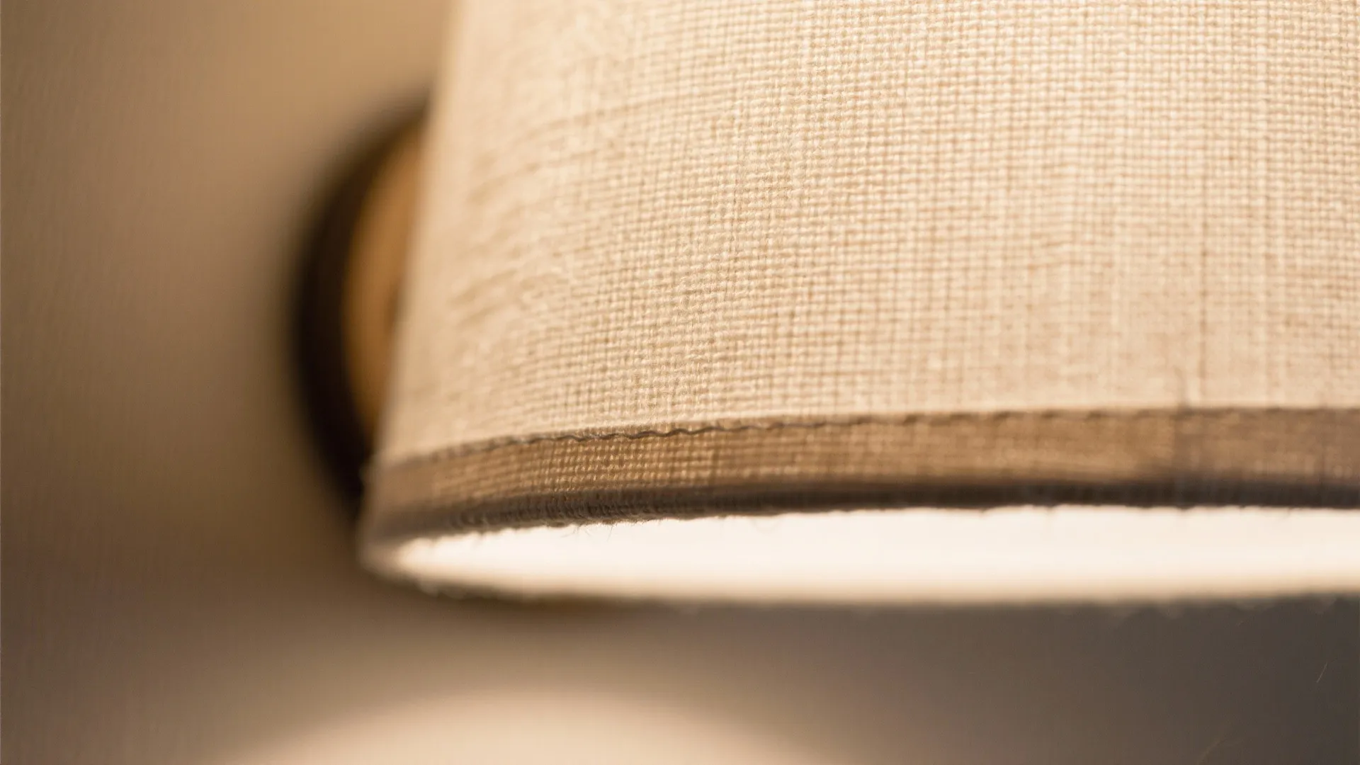 Textured fabric shades: calm, warm, and forgiving
