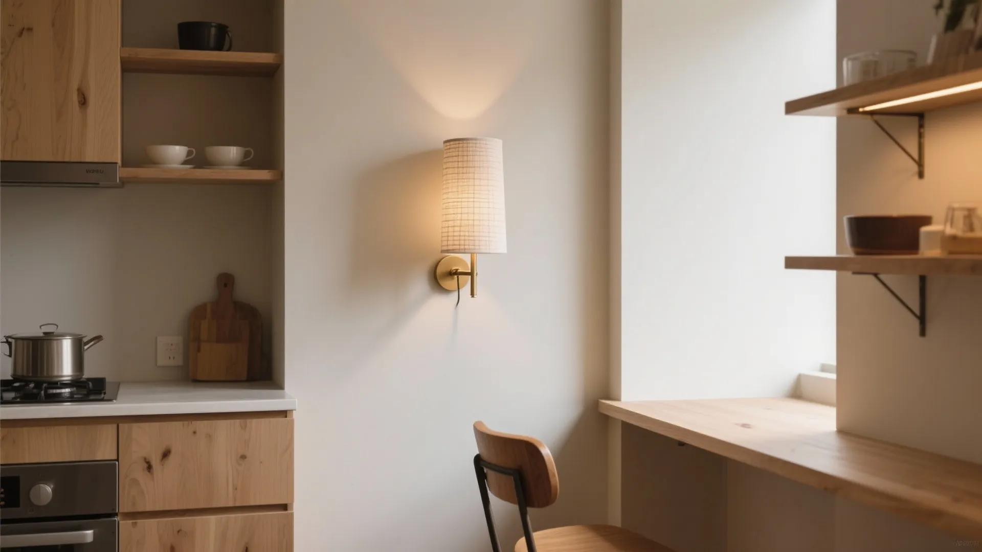 Textured linen shades for warm minimalism