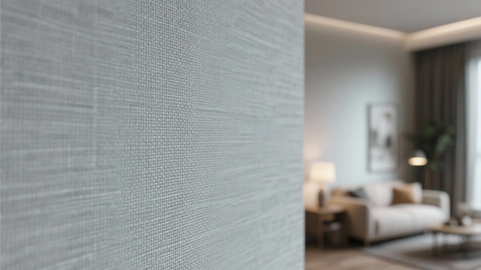 9. Linen & Fabric-Effect Wallpapers
