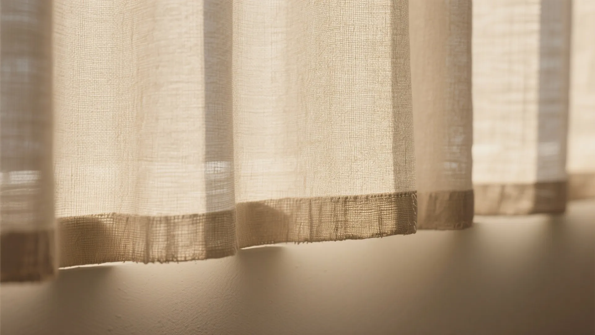 Neutral palettes with textured weaves