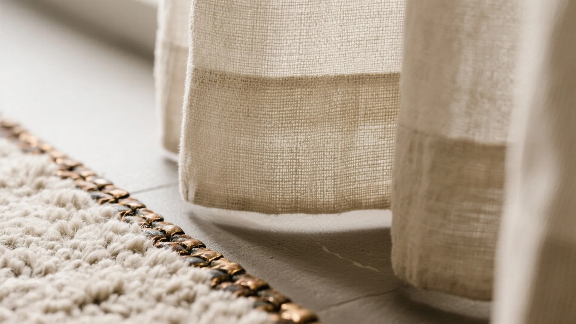 Elevated Material Palettes: Wool, Linen, and Bronze