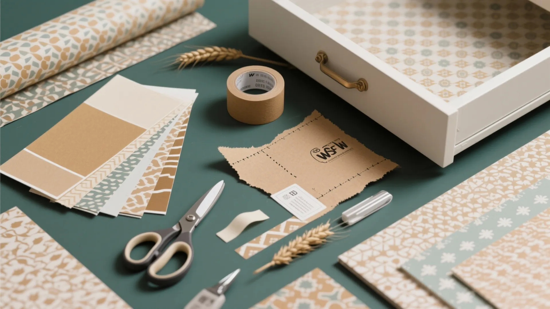 5. Shelf Backs, Drawer Liners, and Little Details