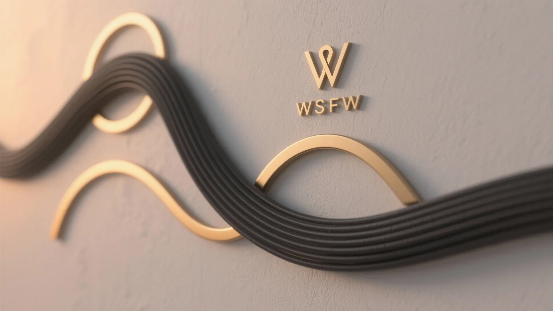 Monochrome Linework + Metallic Notes: Minimal, Graphic, Grown-Up