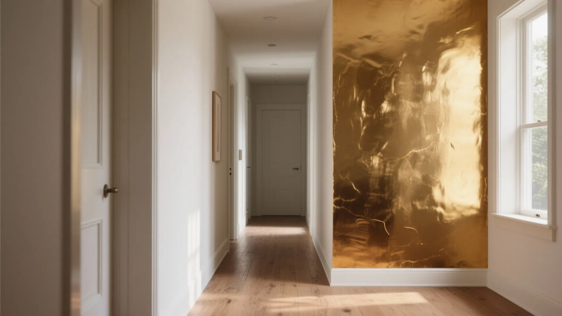 Metallic Paint Wall Ideas — 5 Inspiring Tips: How I use metallic paint to transform small spaces into light-catching, luxe corners