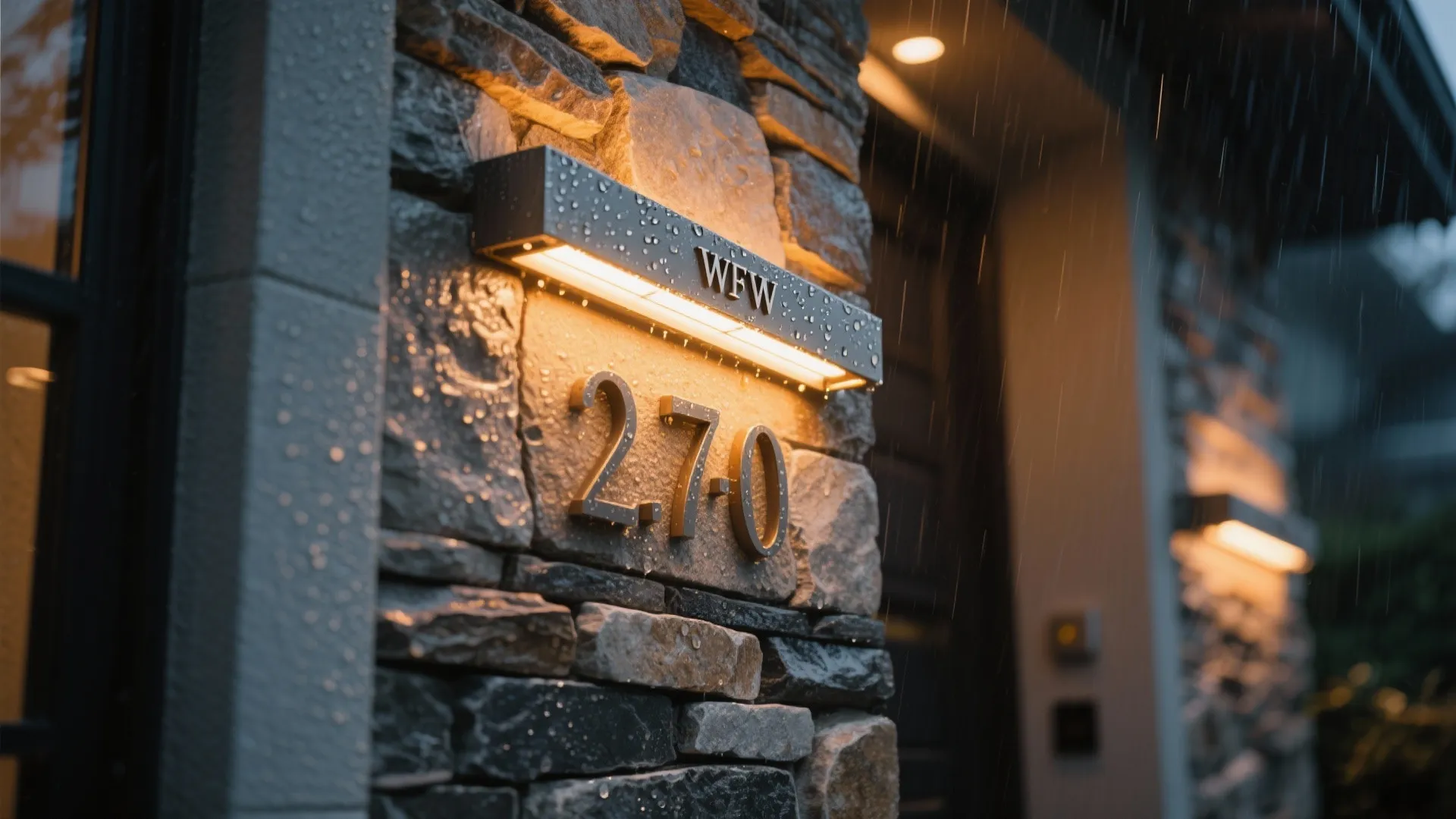 Idea 3: Make lighting and numbers part of the architecture