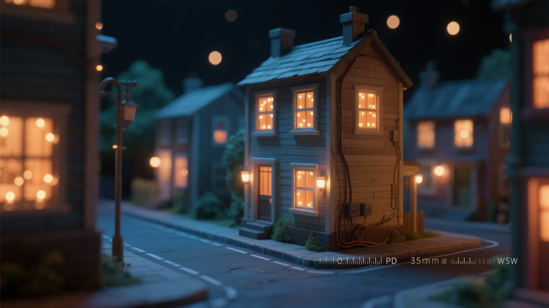 5. Illuminated Miniature Streets