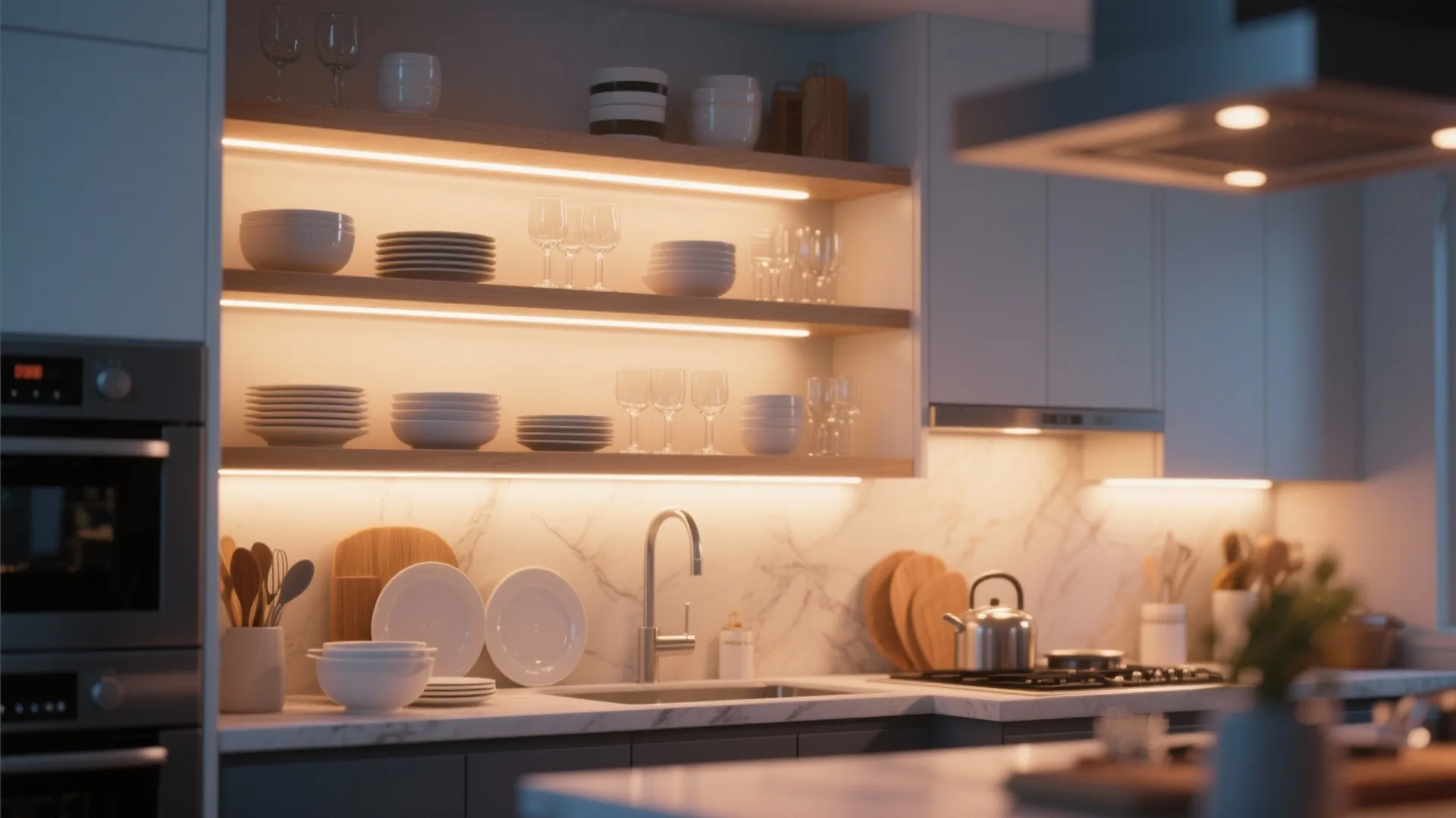 7. Built-In Lighting