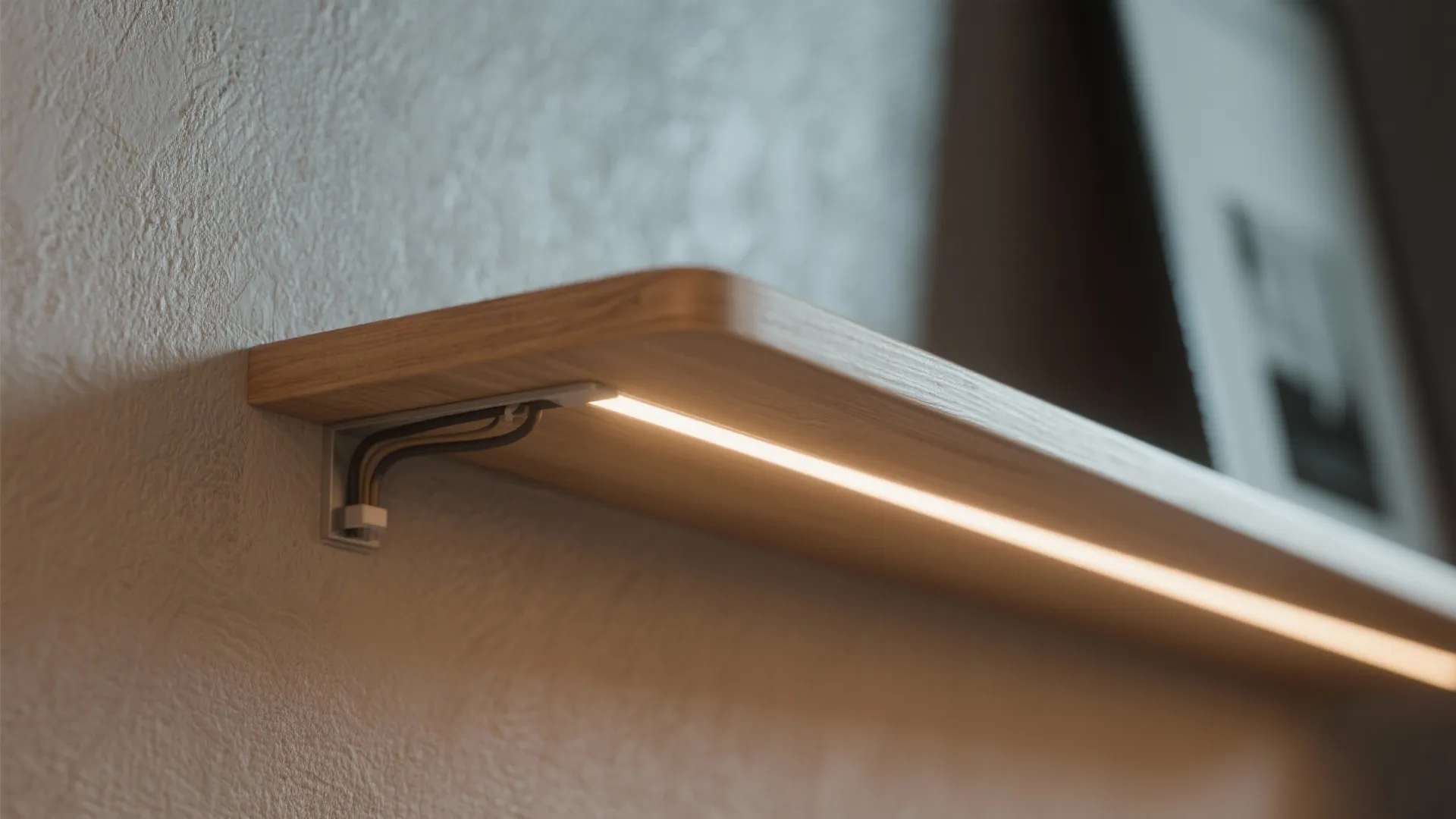 4. Shelves with integrated lighting