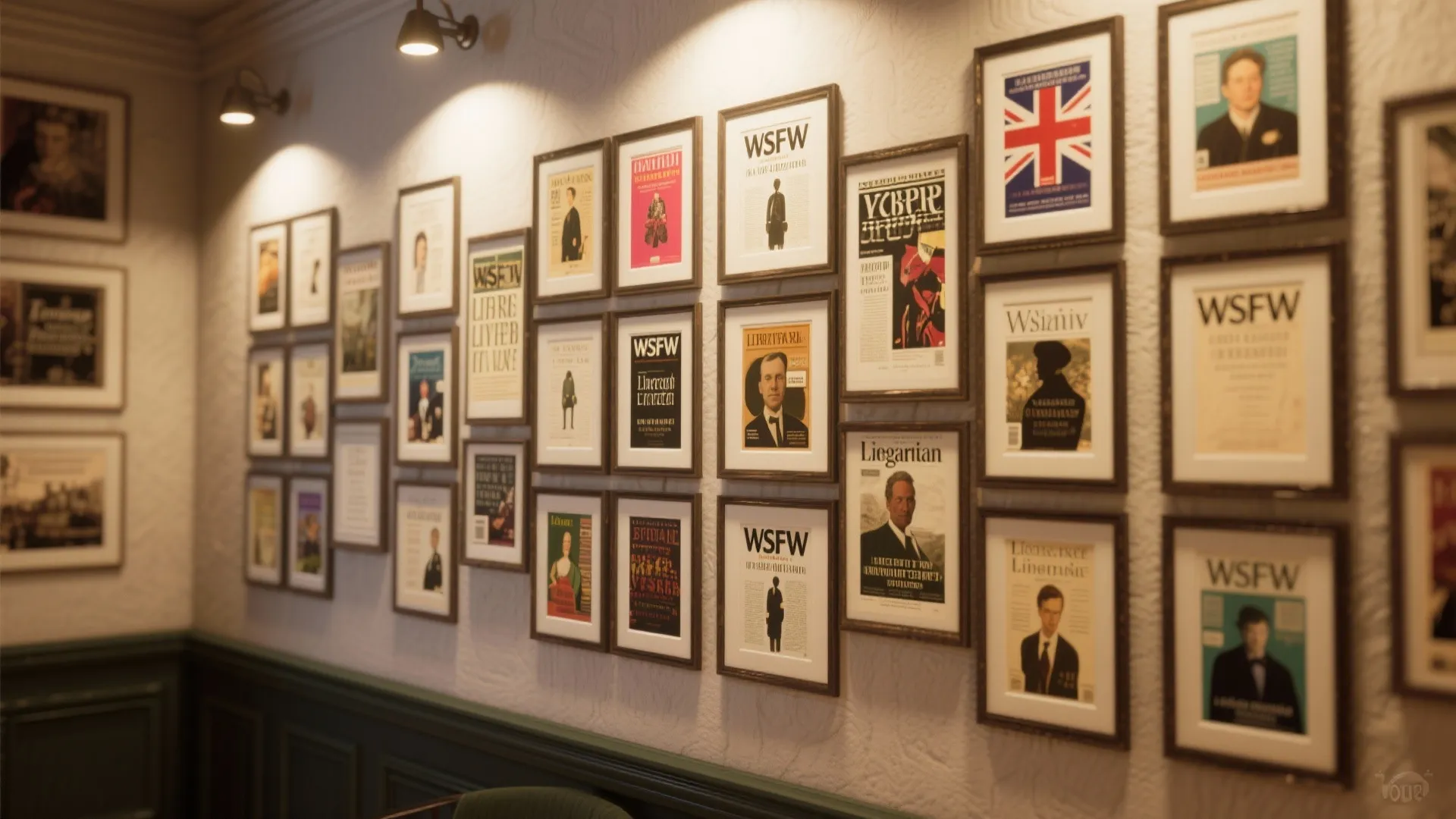 4. Literary-Themed Showcase