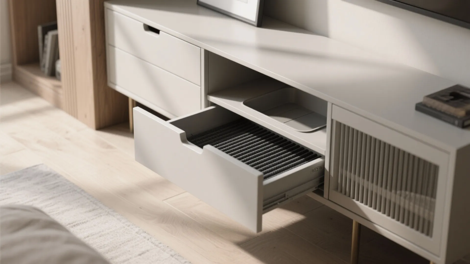 3. Discreet litter solutions that respect airflow