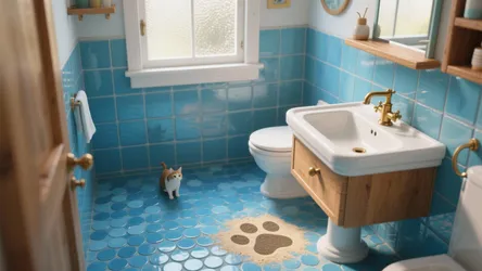 Blue Bathroom Floor Tile Ideas — 5 Creative Ways