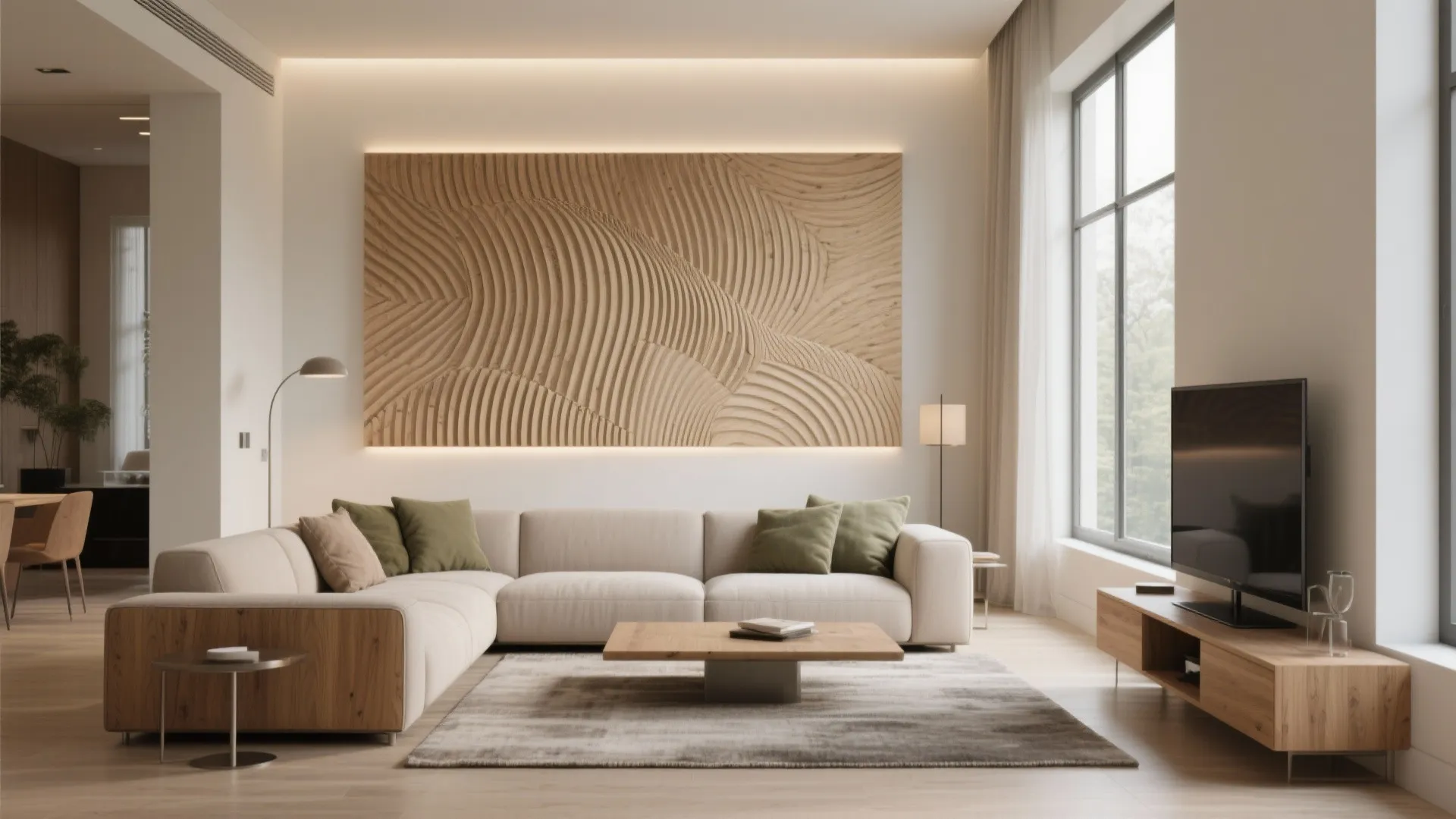 3D Wall Art for Living Room: Transform Your Space with Depth: 1 Minute to an Insta-Worthy Living Room