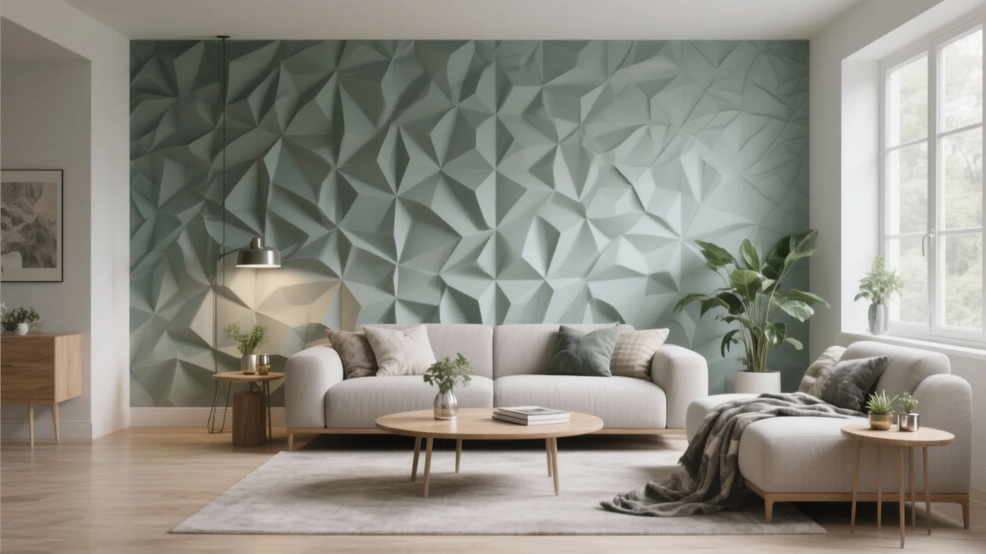 Living Room 3D Wallpaper Design Ideas for a Stunning Makeover: Fast-Track Guide to Transforming Your Space with 3D Wallpaper