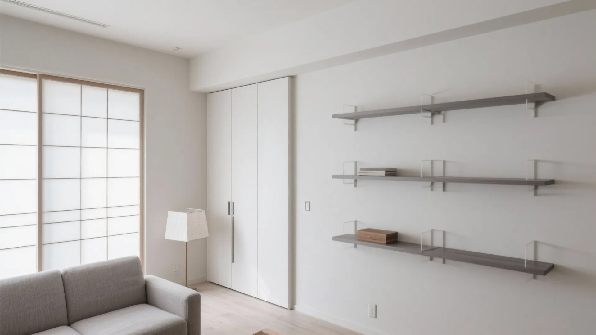 Tips 5: リビングの“見せる×隠す”をバランス取り（日式风格）