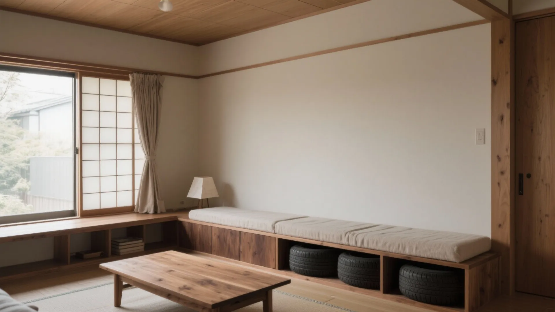 Tips 4: 室内保管は“見せないデザイン”で日式風に馴染ませる