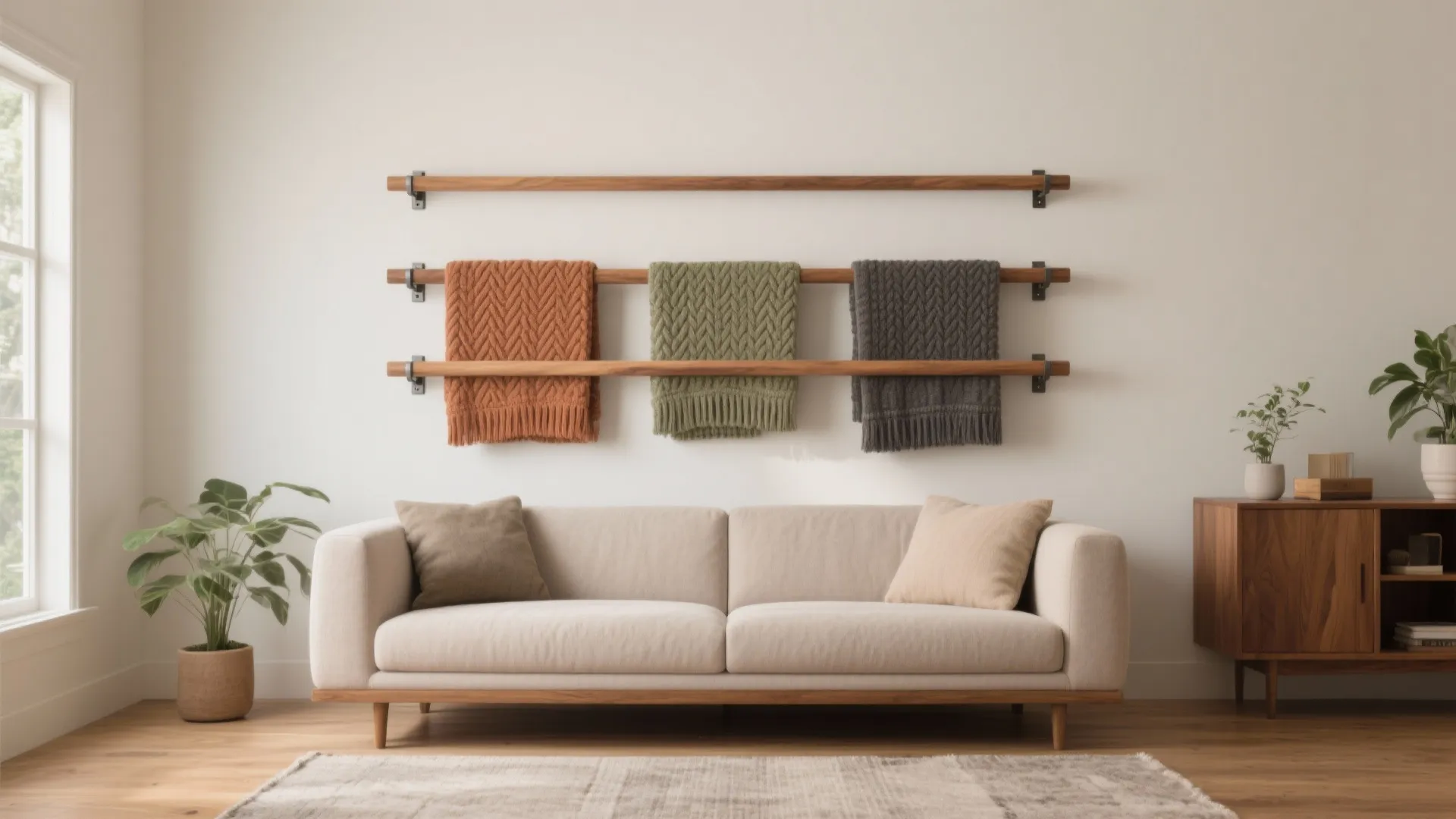 Wall Mounted Blanket Holder DIY: Stylish & Space-Saving Solutions