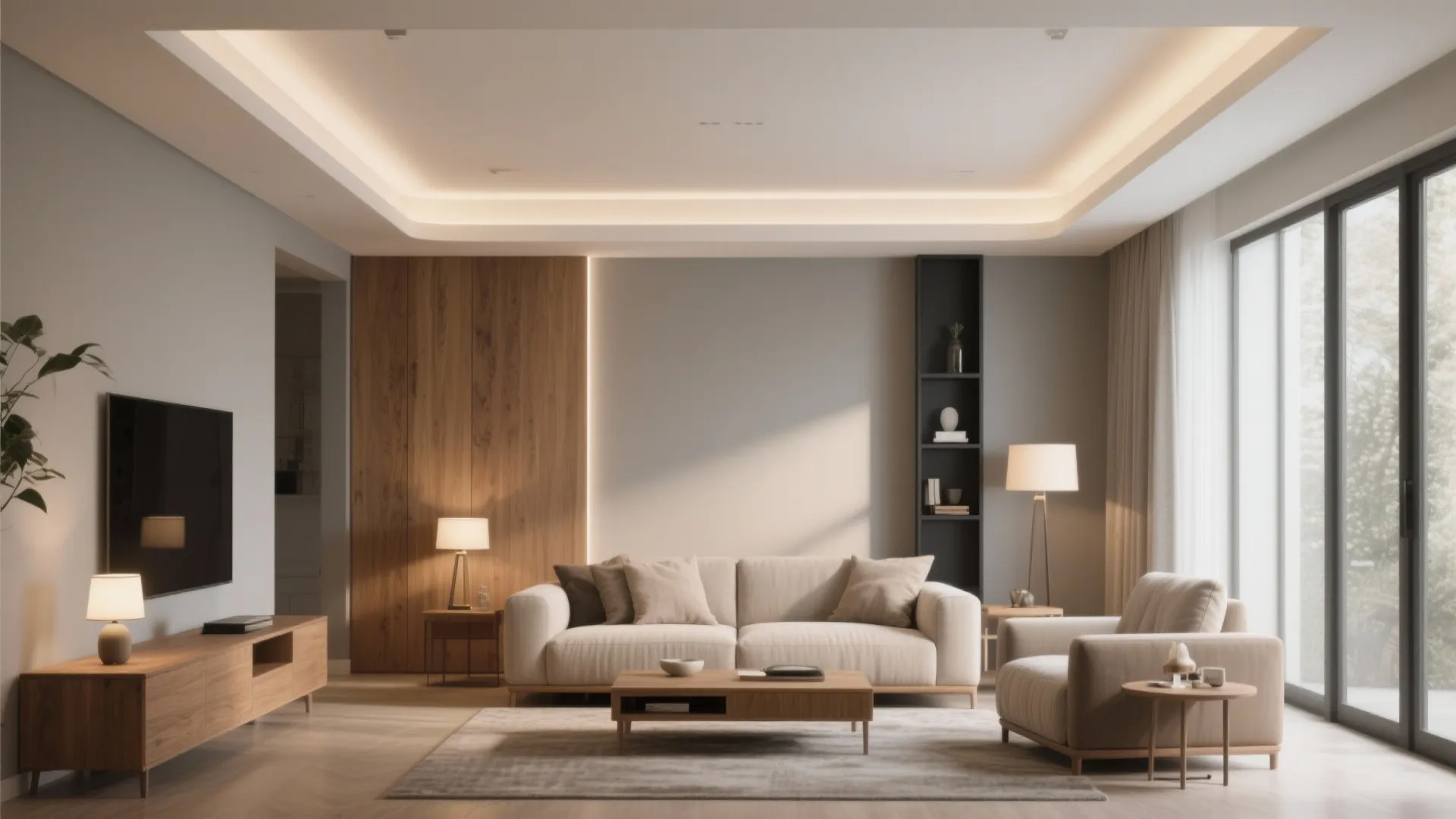 False Ceiling Colours for Living Room: Bright Ideas for Modern Spaces