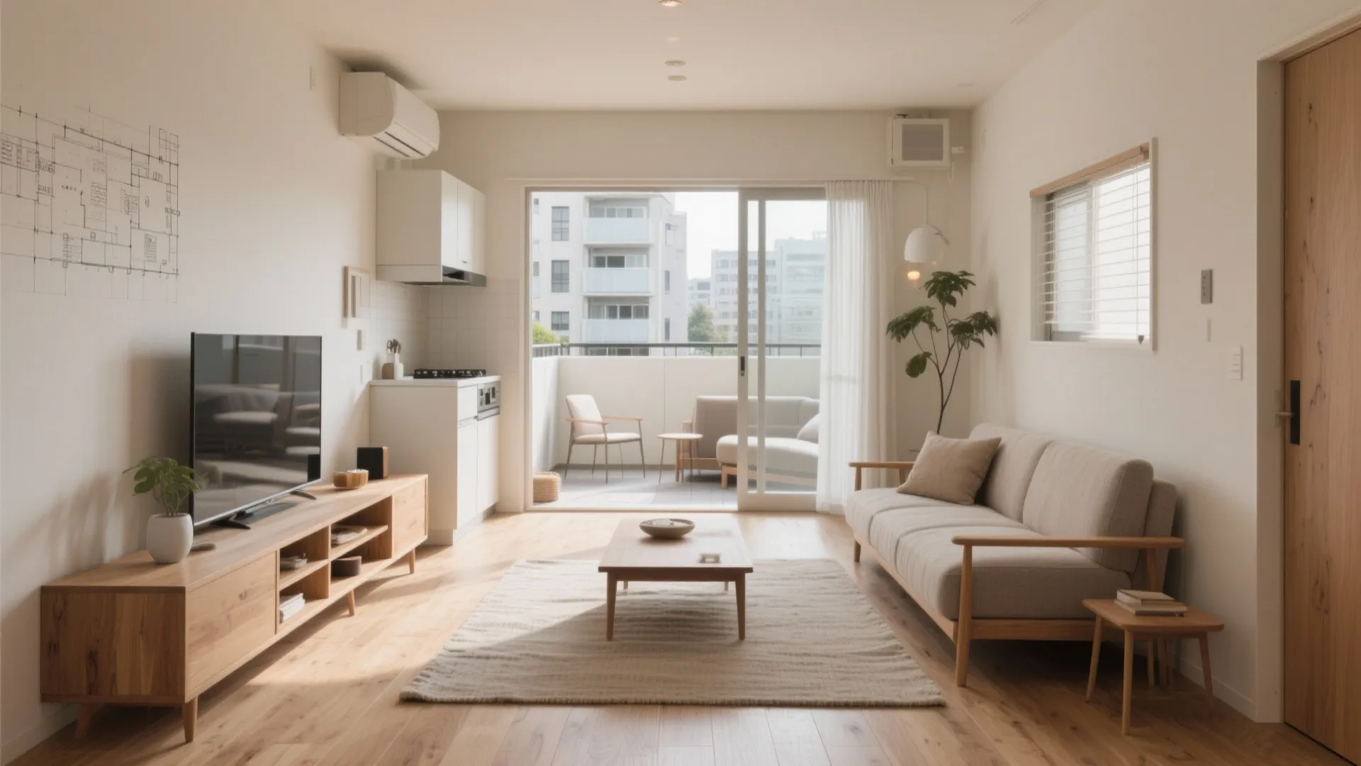 Tips 1: リビング中心の動線規範で「3LDK別荘」を整える（動線規劃）