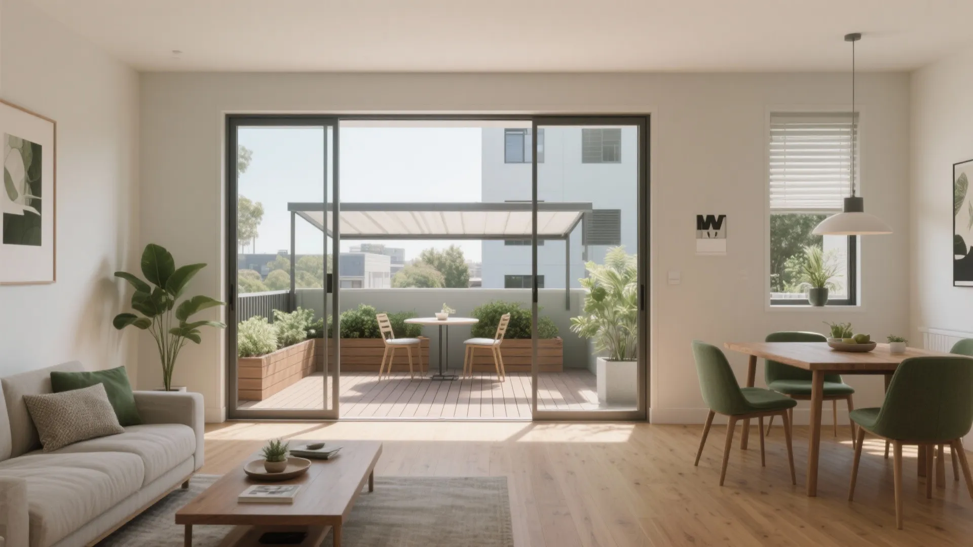 Balcony-first Living Core