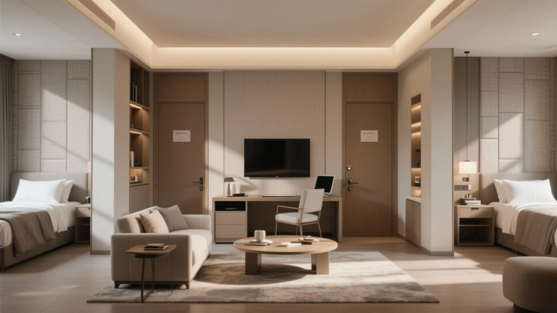 1. Separate living core for privacy