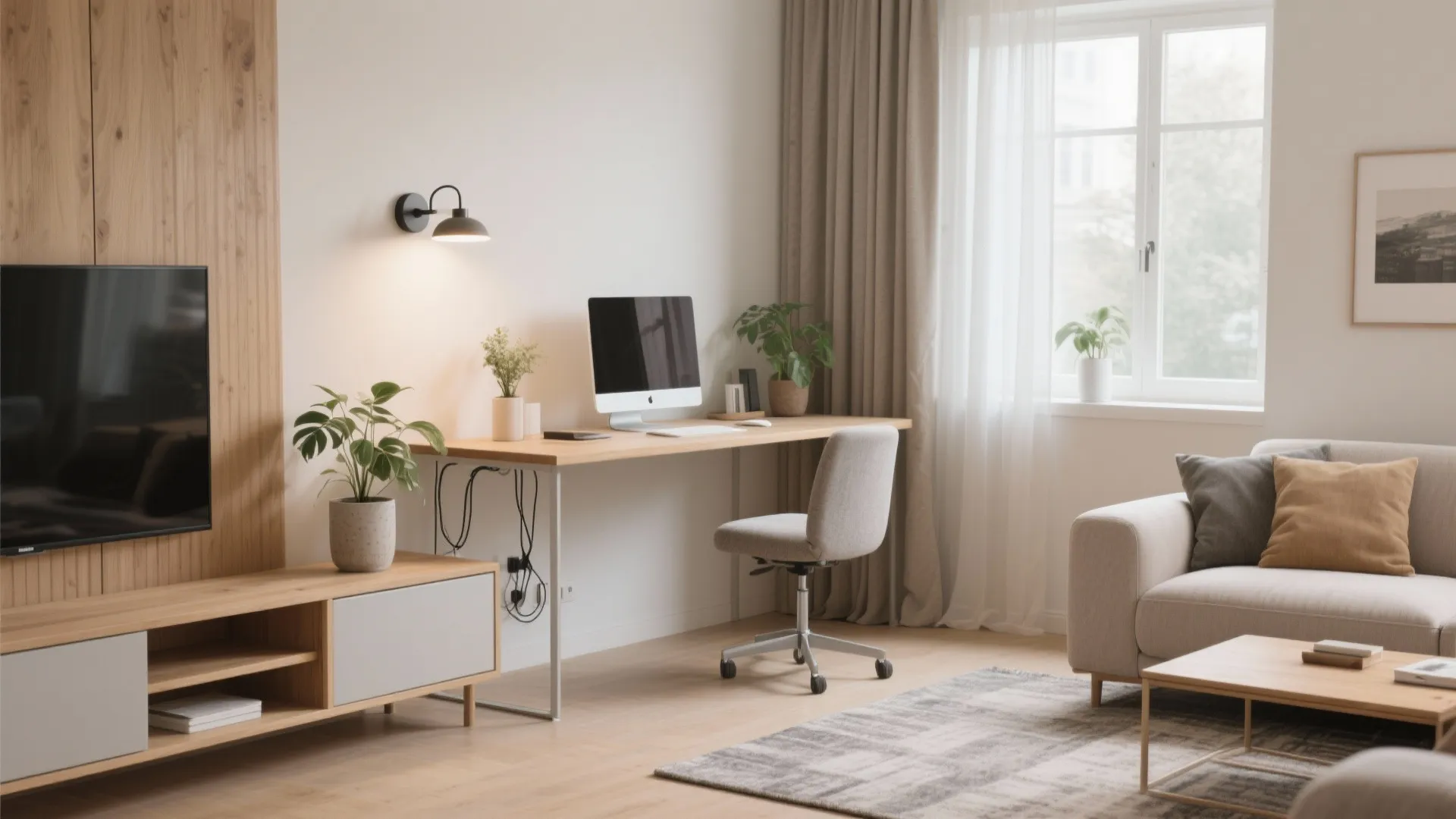 5 smart ideas for a small office in living room corner: A designer’s playbook: 5 living-room-corner workspace ideas that look good, work hard, and fit small homes