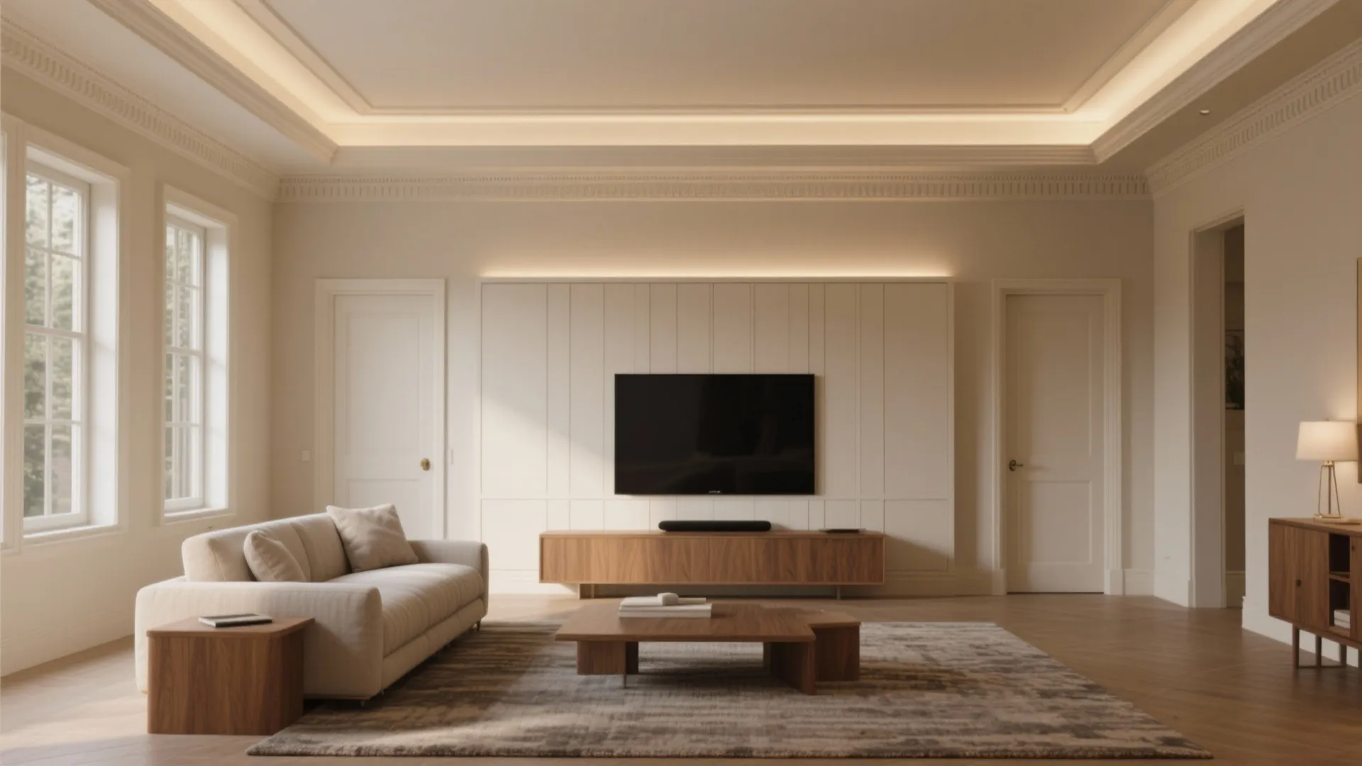 Cornice Design for Living Room: Creating Stylish Spaces: Fast-Track Guide to Transforming Your Living Room in Minutes