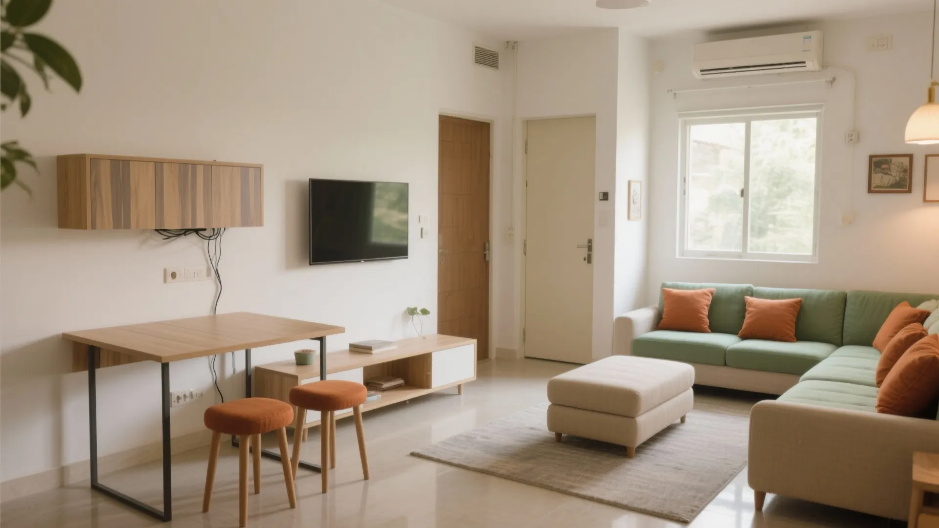 Multifunction Living That Doubles as Dining