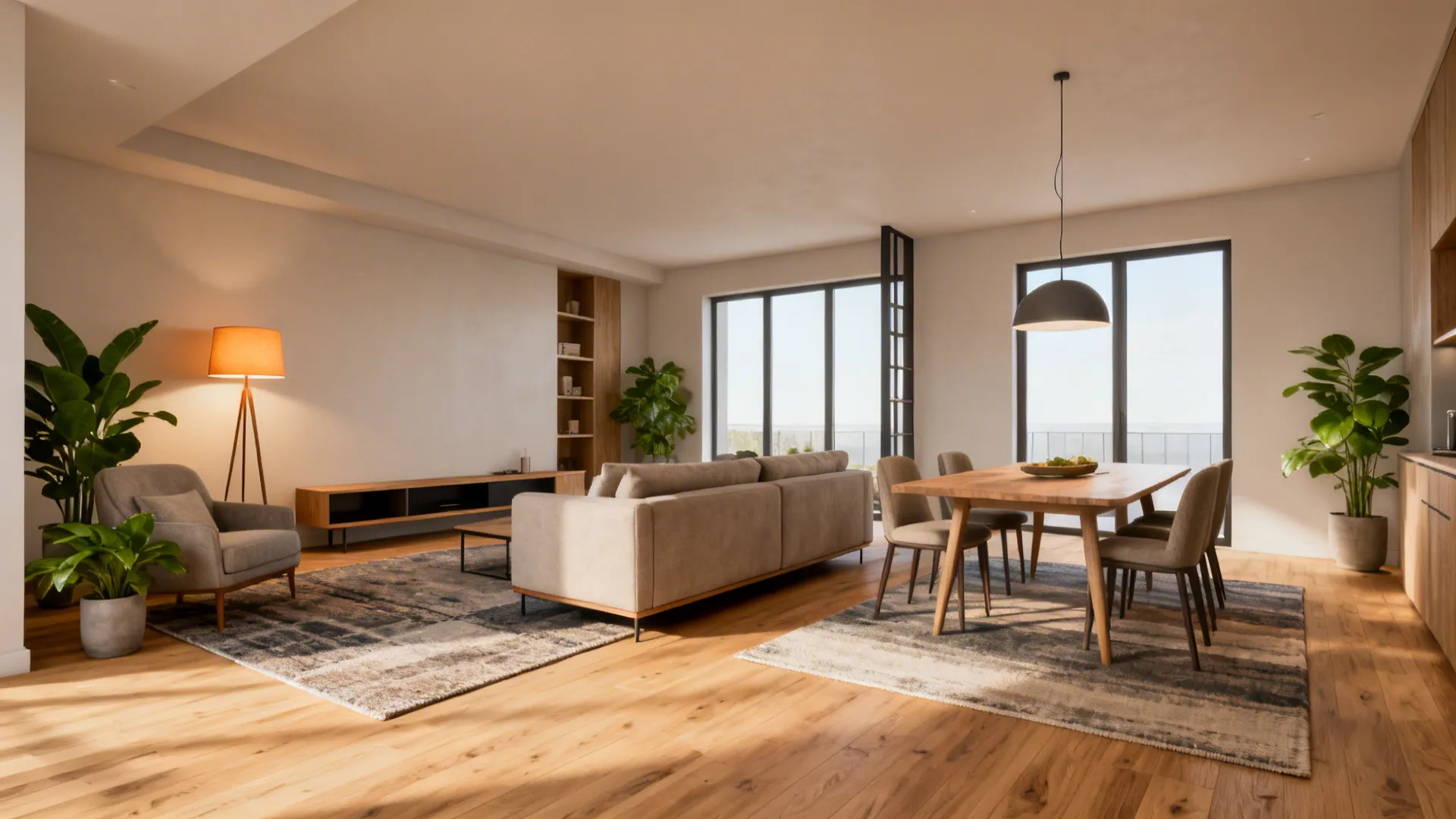5 Ways to Divide a Living Room and Dining Room Combo