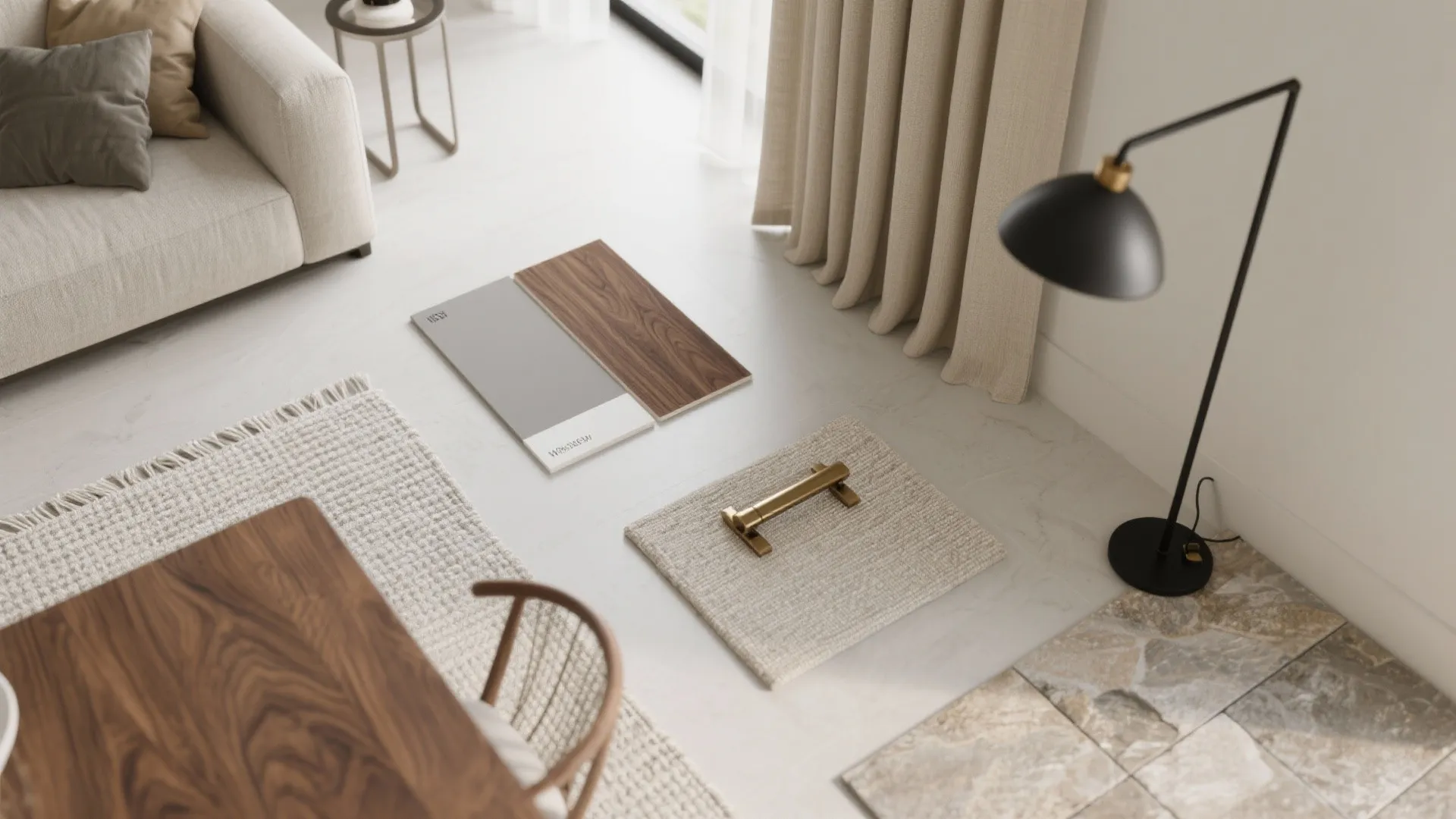 Airy Living-Dining With Flexible Zoning