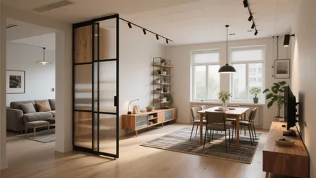 5 simple partition design ideas for living-dining rooms