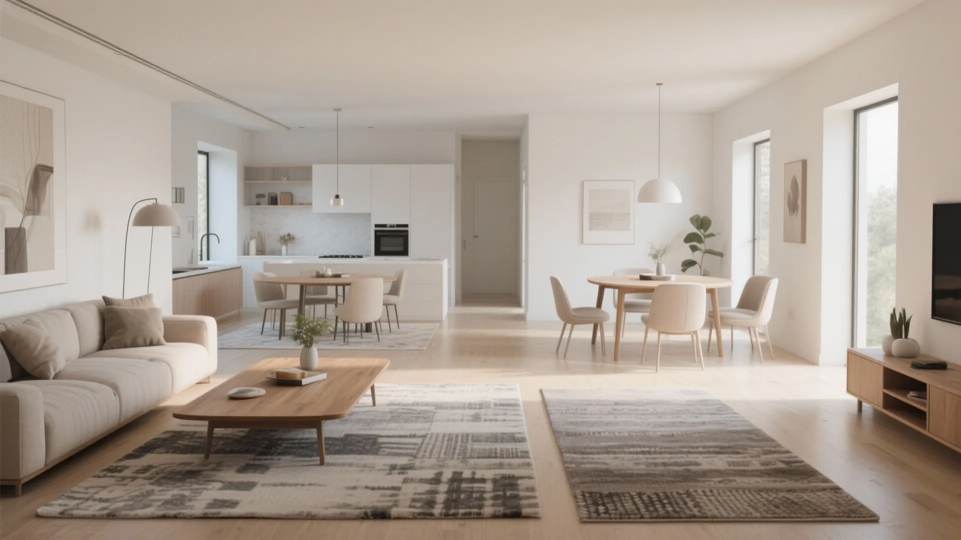 2. Define Zones with Rugs