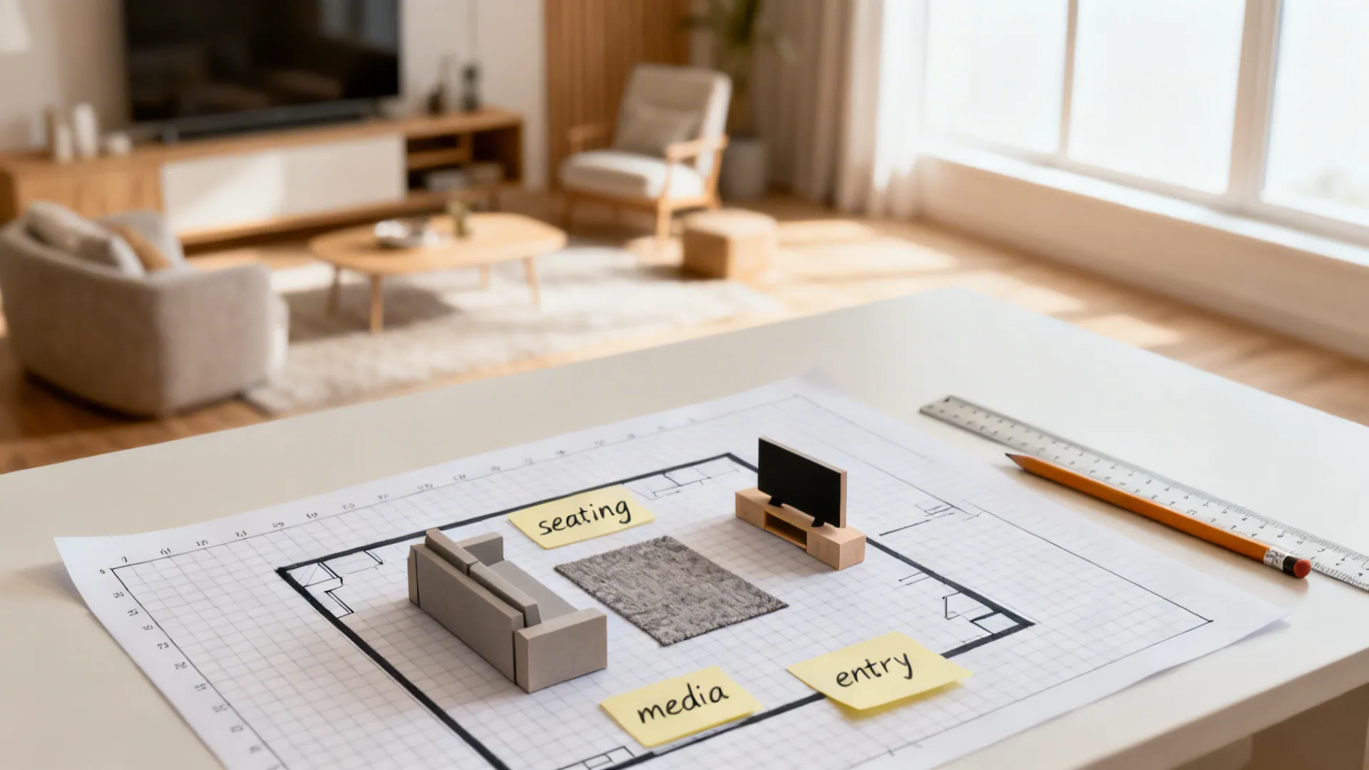 5 Easy Living Room Drawing Ideas for Small Spaces