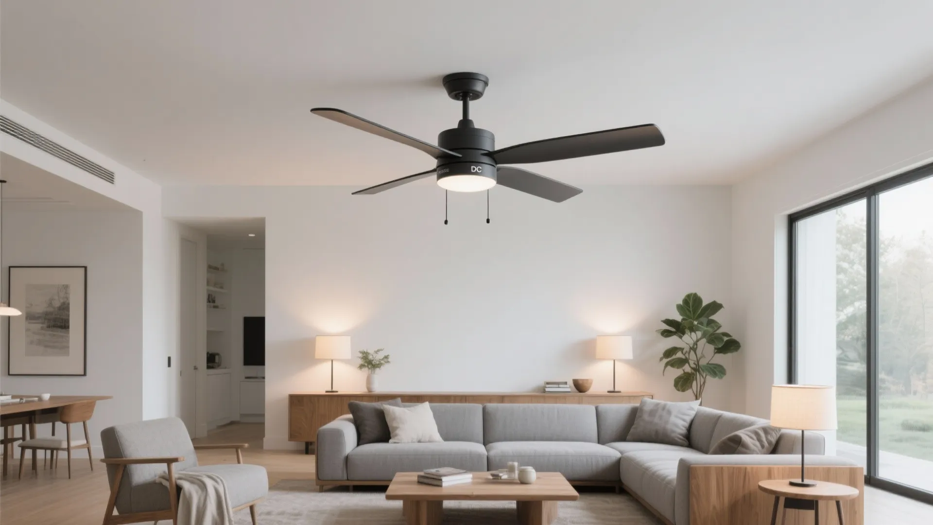 Ceiling Fan Design for Living Room: Smart, Stylish Comfort
