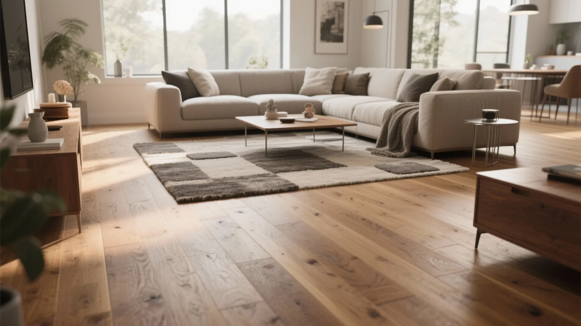 Living Room Flooring: A Complete Guide for Stylish Spaces: 1 Minute to Find the Best Living Room Flooring for Your Home