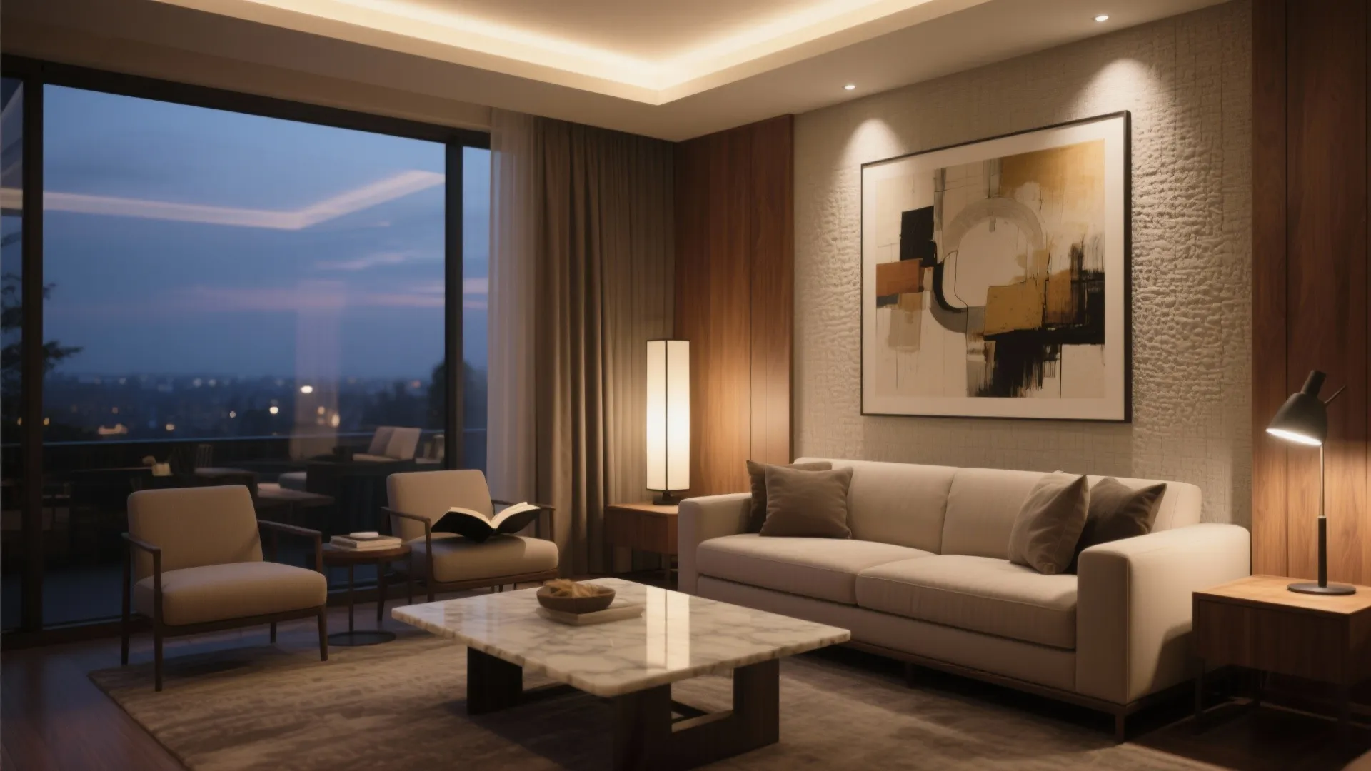 3) Layered Lighting: Ambient, Task, Accent