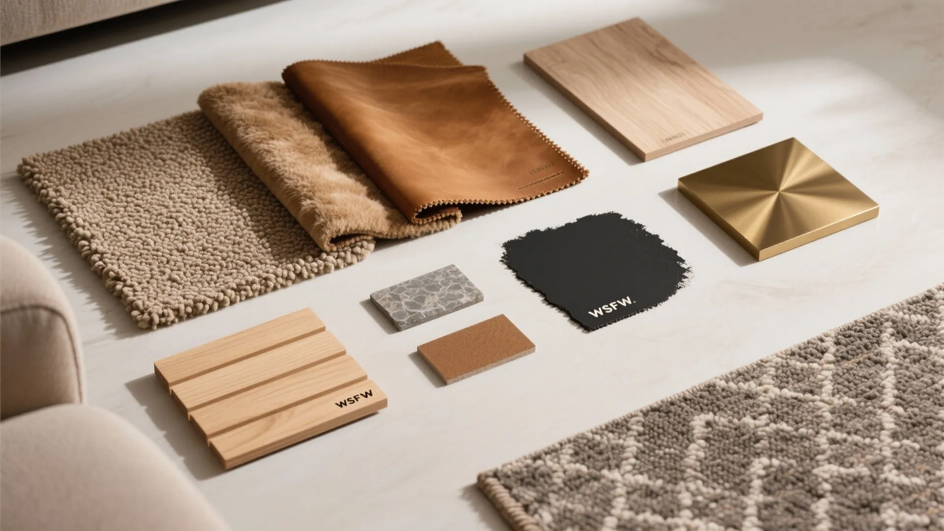 Idea 3: Textural luxury—bouclé, mohair, and performance velvet